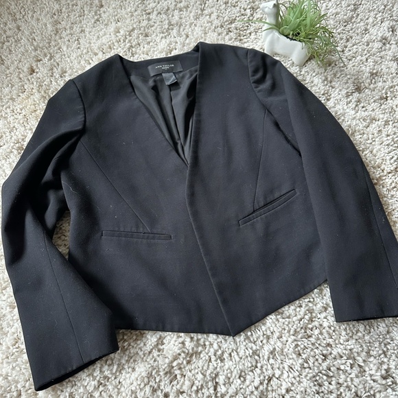 Ann Taylor Petite L formal cute dress professional black elegant blazer … - Picture 4 of 4
